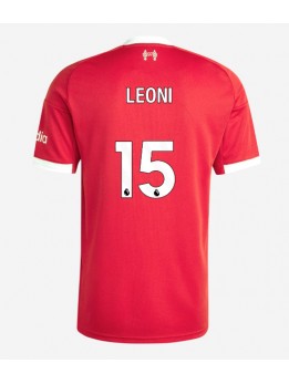 Liverpool Giovanni Leoni #15 Domaci Dres 2025-26 Kratak Rukavima